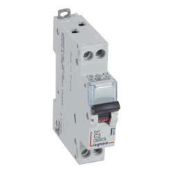 407736 Legrand DX3 - Disjoncteur unipolaire + neutre 3A - 6/10kA - Courbe C - Vis/vis - 1 module - 230V