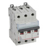 408084 Legrand DX3 - Disjoncteur triphasé 4A 3P D4 6000A/10kA - Courbe D - 400V - À vis - 3 modules