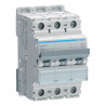 NDN320 - Disjoncteur Hager triphasé 20A - 3P - 10/15kA - courbe D - Bornes à vis alignées - 3 modules