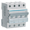 MCN432 - Disjoncteur Hager tétrapolaire 32A - 4P - 6/10kA - courbe C - Bornes à vis alignées - 4 modules