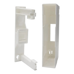 001301 Legrand - Mini tableau électrique 1 module pour 1 seul disjoncteur - Lexic - Sans porte - Largeur 30mm