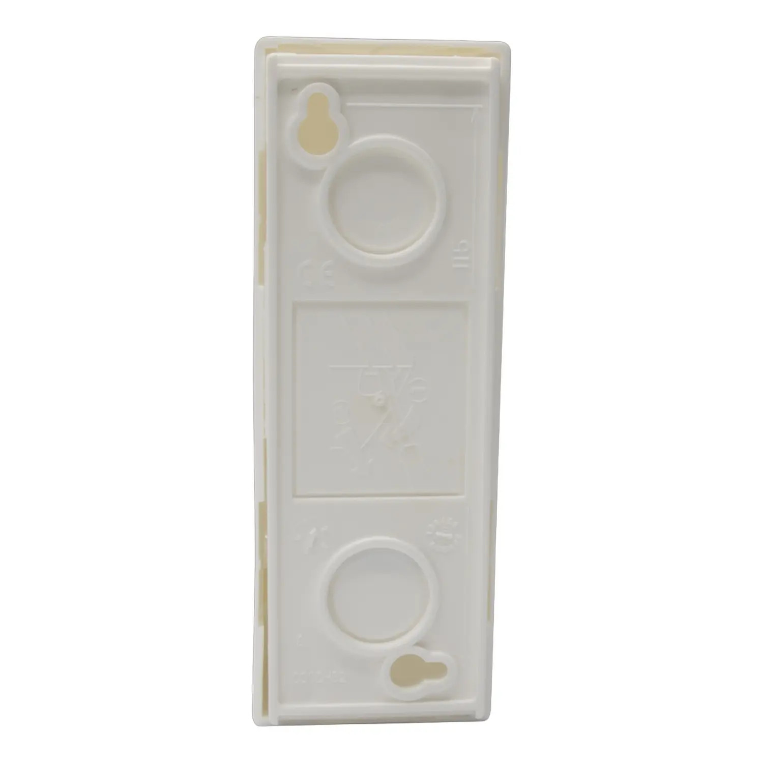 001302 Legrand - Mini tableau électrique 2 modules Legrand Lexic - Sans porte - Largeur 50mm