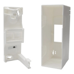001302 Legrand - Mini tableau électrique 2 modules Legrand Lexic - Sans porte - Largeur 50mm