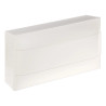 137206 Coffret électrique 18 modules 1 rangée Legrand Practibox S - Avec porte blanche - Avec bornier de terre
