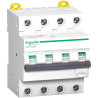 A9D55432 - Disjoncteur différentiel Schneider tétrapolaire 4P 32A 300mA Type AC - 6kA - 4 modules - Acti9 iC60 RCBO
