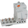 410546 - Bloc différentiel Legrand4P 63A 300mA - Type F - 3M - Vis/vis - adaptable sur disjoncteur DX3 4P