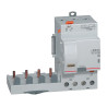410555 - Bloc différentiel Legrand4P 63A 300mA sélectif - Type F - 3M - Vis/vis - adaptable sur disjoncteur DX3 4P