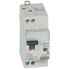 410785 - Disjoncteur différentiel Legrand1P+N 16A 30mA Type AC - DX3 6/10kA - Bornes décalées - Vis/vis