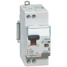 410859 - Disjoncteur différentiel Legrand1P+N 40A 30mA Type F - DX3 6/10kA - Bornes décalées - Vis/vis