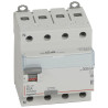 411666 - Interrupteur différentiel tétrapolaire Legrand4P 63A 300mA Type AC - Bornes alignées - Auxiliarisable