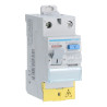 CFC742F - Interrupteur différentiel Hager bipolaire 1P+N 40A 300mA Type AC - Bornes décalées - Alimentation basse