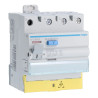 CFC863F - Interrupteur différentiel Hager triphasé + neutre 3P+N 63A 300mA Type AC - Bornes décalées - Alimentation basse