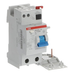 450041 - Bloc différentiel ABB bipolaire 2P 25A 30mA Type AC - DDA202 AC-25/0.03 - 2CSB202001R1250