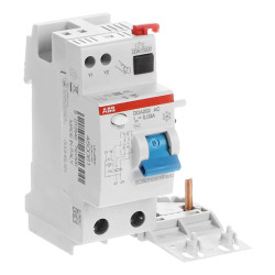 450061 - Bloc différentiel ABB bipolaire 2P 63A 30mA Type AC - DDA202 AC-63/0.03 - 2CSB202001R1630