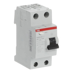 Interrupteur différentiel ABB bipolaire 2P 25A 300mA Type AC - FH202 AC-25/0.3 - 2CSF202003R3250 - Non auxiliarisable