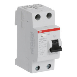 Interrupteur différentiel ABB bipolaire 2P 40A 300mA Type AC - FH202 AC-40/0.3 - 2CSF202003R3400 - Non auxiliarisable
