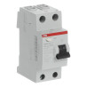 Interrupteur différentiel ABB bipolaire 2P 40A 30mA Type AC - FH202 AC-40/0.03 - 2CSF202004R1400 - Non auxiliarisable
