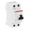 Interrupteur différentiel ABB bipolaire 2P 63A 100mA Type AC - FH202 AC-63/0.1 - 2CSF202006R2630 - Non auxiliarisable