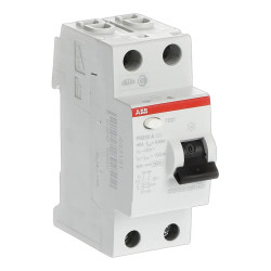Interrupteur différentiel ABB bipolaire 2P 40A 30mA Type A - FH202 A-40/0.03 - 2CSF202162R1400 - Non auxiliarisable