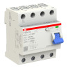 442161 - Interrupteur différentiel ABB triphasé 4P 63A 30mA Type A - F204 A-63/0.03-L - 2CSF204123R1630 - Auxiliarisable