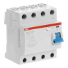 D299313 - Interrupteur différentiel ABB tétrapolaire 4P 40A 30mA Type F - F204 F-40/0.03 - 2CSF204325R1400 - Auxiliarisable