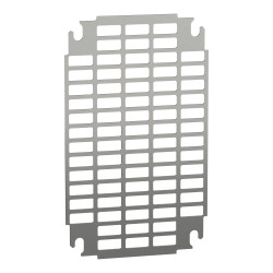NSYMR32 Platine perforée Telequick pour fond de coffret Schneider 200x300 PanelSet PLM, S3D ou CRN