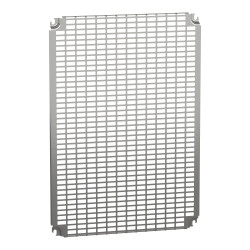 NSYMR75 Platine perforée Telequick pour fond de coffret Schneider 700x500 PanelSet PLM, S3D ou CRN