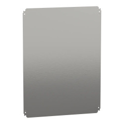 NSYMM86 Schneider - Plaque de montage pleine pour fond d'armoire Schneider 800x600 ou 600x800 - PanelSeT PLM, CRN ou S3D