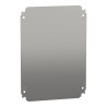 NSYMM43 Schneider - Plaque de montage pleine pour fond de coffret Schneider 400x300 ou 300x400 - PanelSeT PLM, CRN ou S3D
