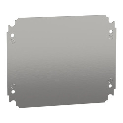 NSYMM3025 Schneider - Plaque de montage pleine pour fond de coffret Schneider 300x250 - PanelSeT PLM, CRN ou S3D
