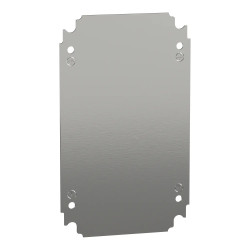 NSYMM32 Schneider - Plaque de montage pleine pour fond de coffret Schneider 200x300 - PanelSeT PLM, CRN ou S3D
