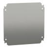 NSYMM33 Schneider - Plaque de montage pleine pour fond de coffret Schneider 300x300 - PanelSeT CRN ou S3D