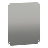 NSYMM54 Schneider - Plaque de montage pleine pour fond de coffret Schneider 500x400 - PanelSeT PLM, CRN ou S3D