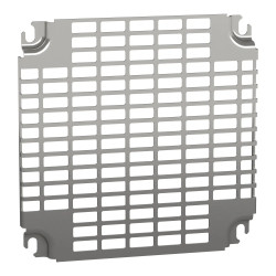 NSYMR33 Platine perforée Telequick pour fond de coffret Schneider 300x300 PanelSet S3D ou CRN