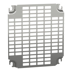NSYMR3025 Platine perforée Telequick pour fond de coffret Schneider 300x250 PanelSet PLM, S3D ou CRN
