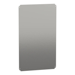 NSYMM106 Schneider - Plaque de montage pleine pour fond d'armoire Schneider 1000x600 - PanelSeT CRN ou S3D