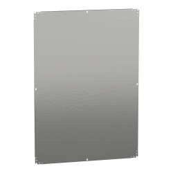 NSYMM1410 Schneider - Plaque de montage pleine pour fond d'armoire Schneider 1400x1000 - PanelSeT CRN ou S3D