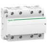 A9C20884 - Contacteur Schneider 100A tétrapolaire 4NO - Bobine 220V - 6 modules - Acti9 iCT 100A