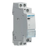 ESC225S - Contacteur Hager 25A bipolaire - Contacts 2NO - Bobine 220V - 1 module - Bornes à vis