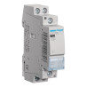 ESC226 - Contacteur Hager 25A bipolaire - Contacts 2NF - Bobine 220V - 1 module - Bornes à vis