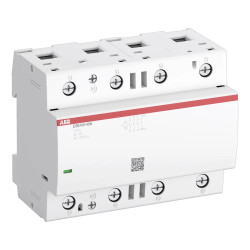 ESB100-40N-06 - Contacteur ABB 100A tétrapolaire 4NO - Silencieux - Bobine 220V AC/DC - 6 modules - 1SAE661111R0640