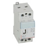 412559 - Contacteur chauffe eau silencieux Legrand 40A - bobine 220V - contact 2NO - 2 modules - pour cumulus monophasé