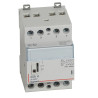 412562 - Contacteur chauffe eau tétrapolaire Legrand 4P silencieux - 40A - bobine 230V - contact 4NO - 3 modules