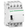A9C21864  - Contacteur chauffe eau tétrapolaire Schneider 63A - 4NO - Bobine 220V - Double tarif (heures creuses) - Acti9 iCT