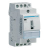ETC325 - Contacteur ballon eau chaude triphasé Hager 25A - 3NO - bobine 220V - pour double tarif jour nuit