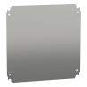 NSYMM44 Schneider - Plaque de montage pleine pour fond de coffret Schneider 400x400 - PanelSeT CRN ou S3D