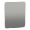 NSYMM65 Schneider - Plaque de montage pleine pour fond de coffret Schneider 600x500 - PanelSeT CRN ou S3D