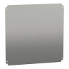 NSYMM66 Schneider - Plaque de montage pleine pour fond de coffret Schneider 600x600 - PanelSeT CRN ou S3D
