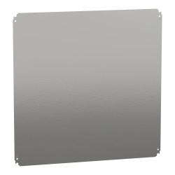 NSYMM88 Schneider - Plaque de montage pleine pour fond d'armoire Schneider 800x800 - PanelSeT CRN ou S3D