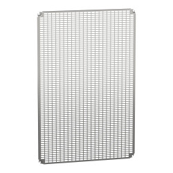 NSYMR128 Platine perforée Telequick pour fond d'armoire Schneider 1200x800 PanelSet S3D ou CRN